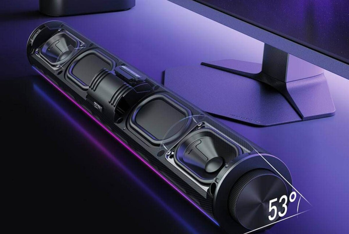 Redmi Desktop Speaker 2 Pro felfele sugározza a hangot