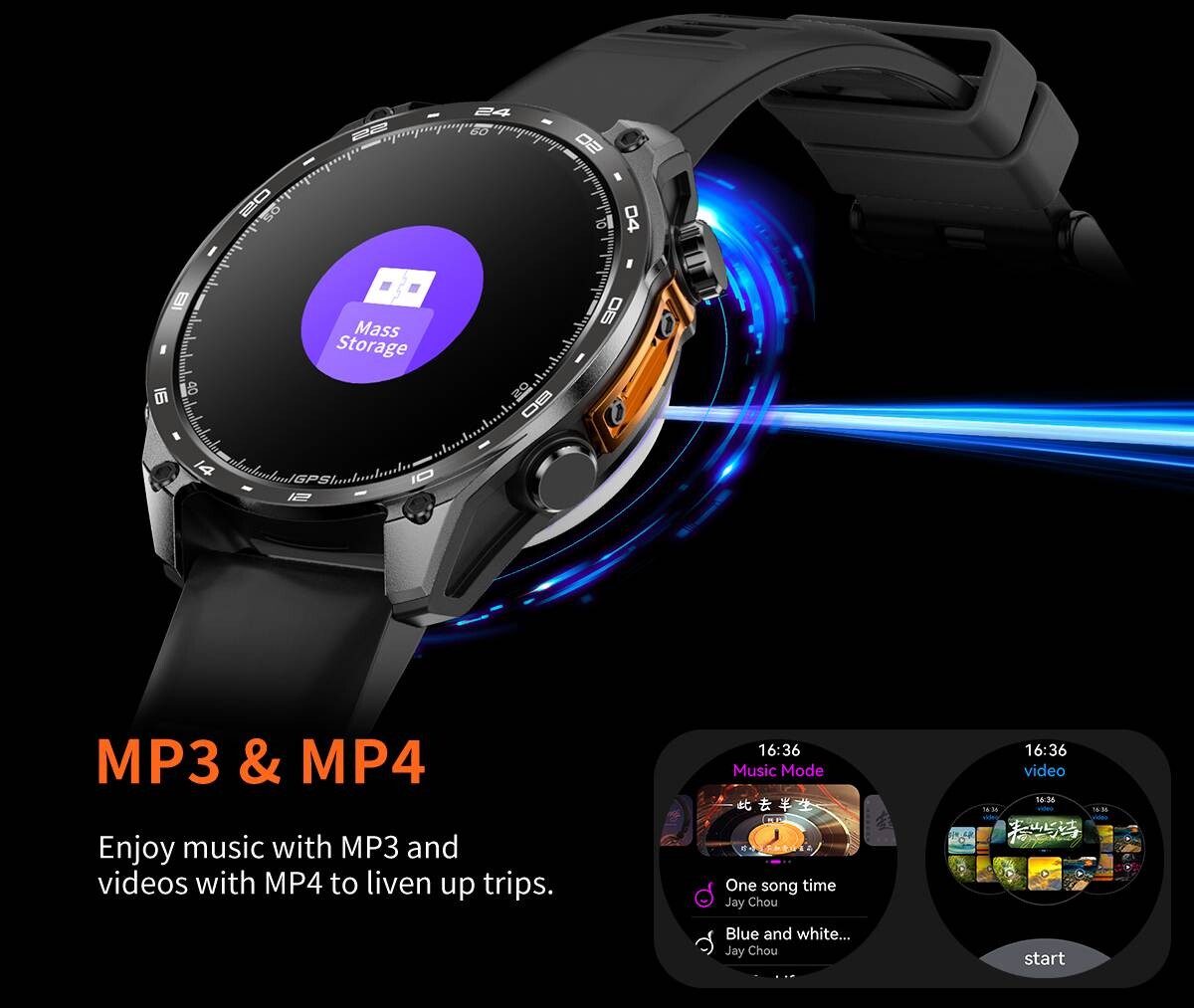 Rollme HD300 Pro zene tárhely