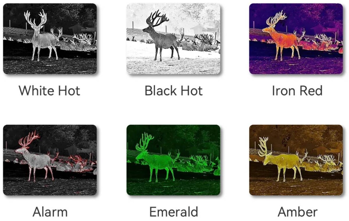 TOOLTOP M7 hőkamera színpaletták