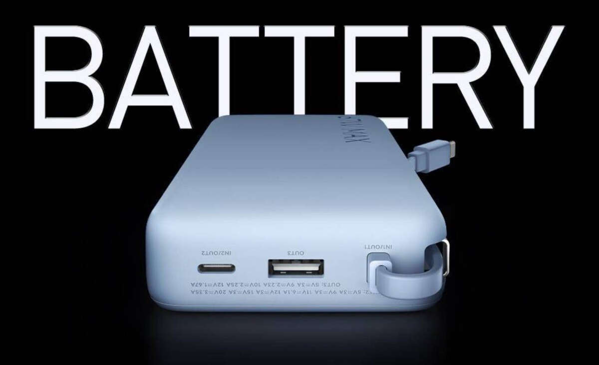 Xiaomi 67W-os power bank kimenetek