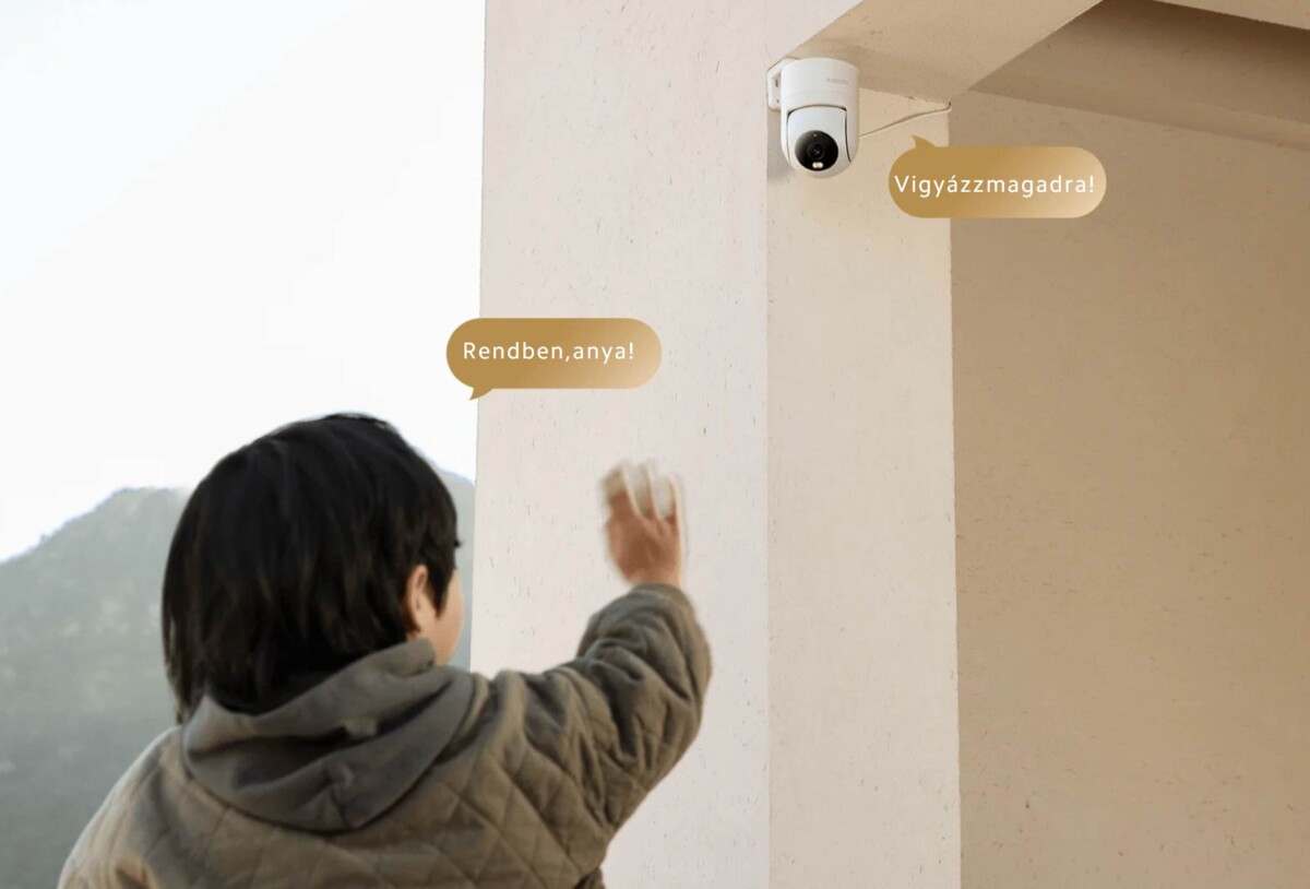 Xiaomi Outdoor Camera CW300 kétirányú beszélgetés