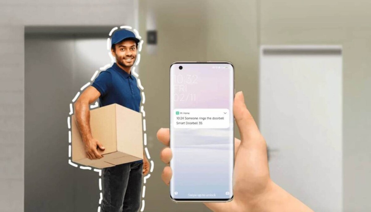 Xiaomi Smart Doorbell 3S AI videó csengő