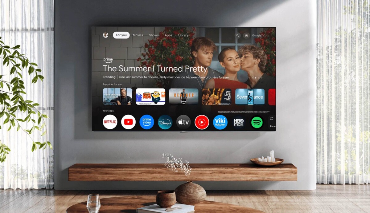 Xiaomi TV S Pro Mini LED Google TV rendszer