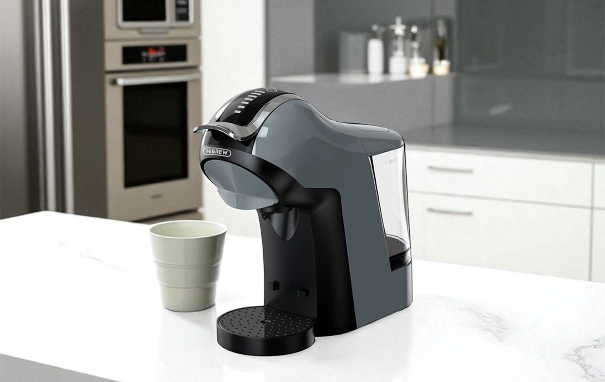 A HiBREW H17 többkapszulás kávéfőző nem korlátoz a kapszula választásban