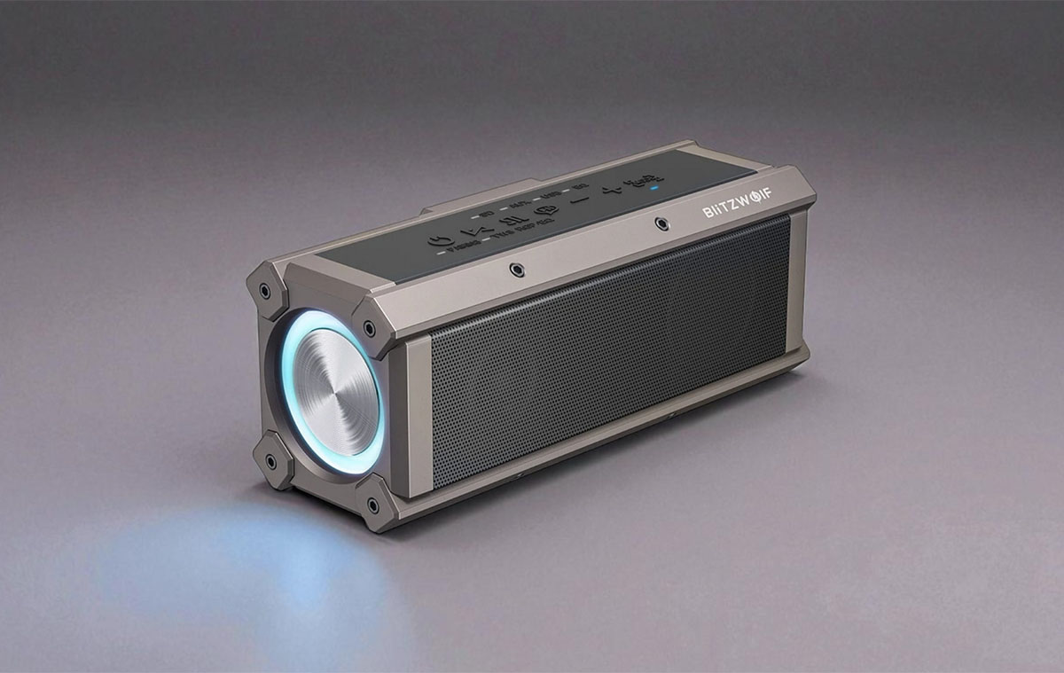 Az olcsó bluetooth hangszórók sztárja a BlitzWolf egyedi hangszórója