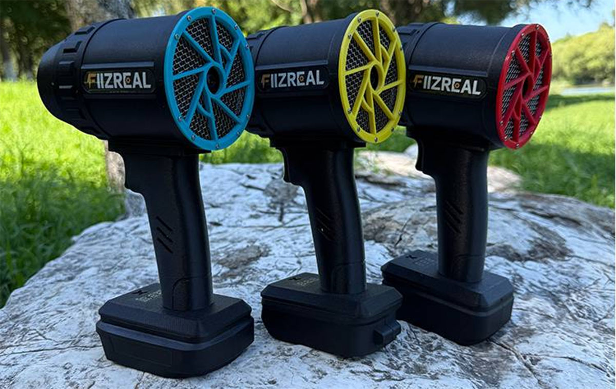 Erő a zsebedben: Fiizreal F-64 hordozható turbóventilátor portalanításhoz