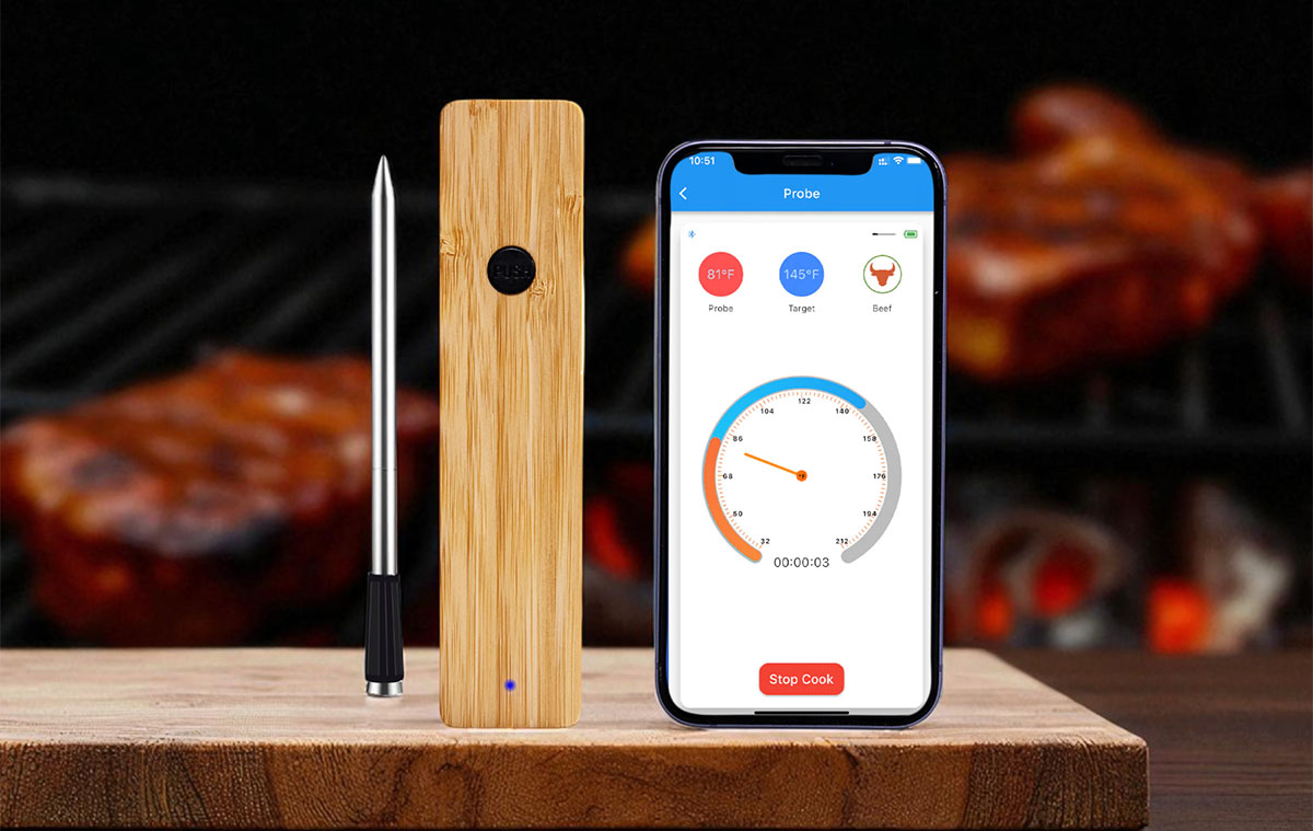 Ezzel az okos hús hőmérővel a sütés végre stresszmentes