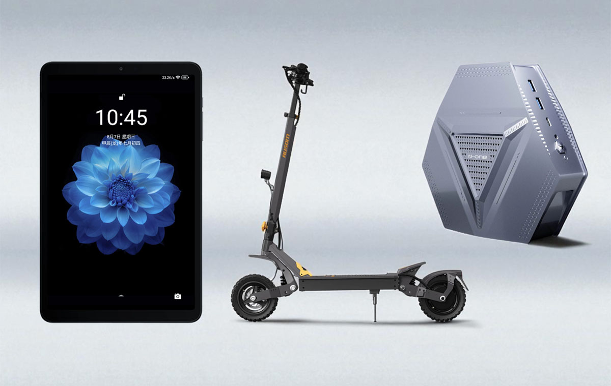 Három kimagasló, mégis nagyon olcsó tablet, PC és elektromos roller