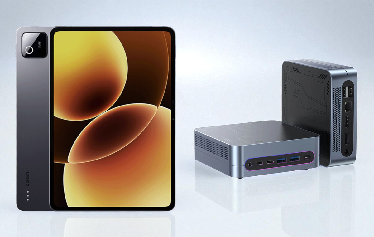 Lehetetlenül olcsó, nagyon erős Xiaomi tablet és mini PC