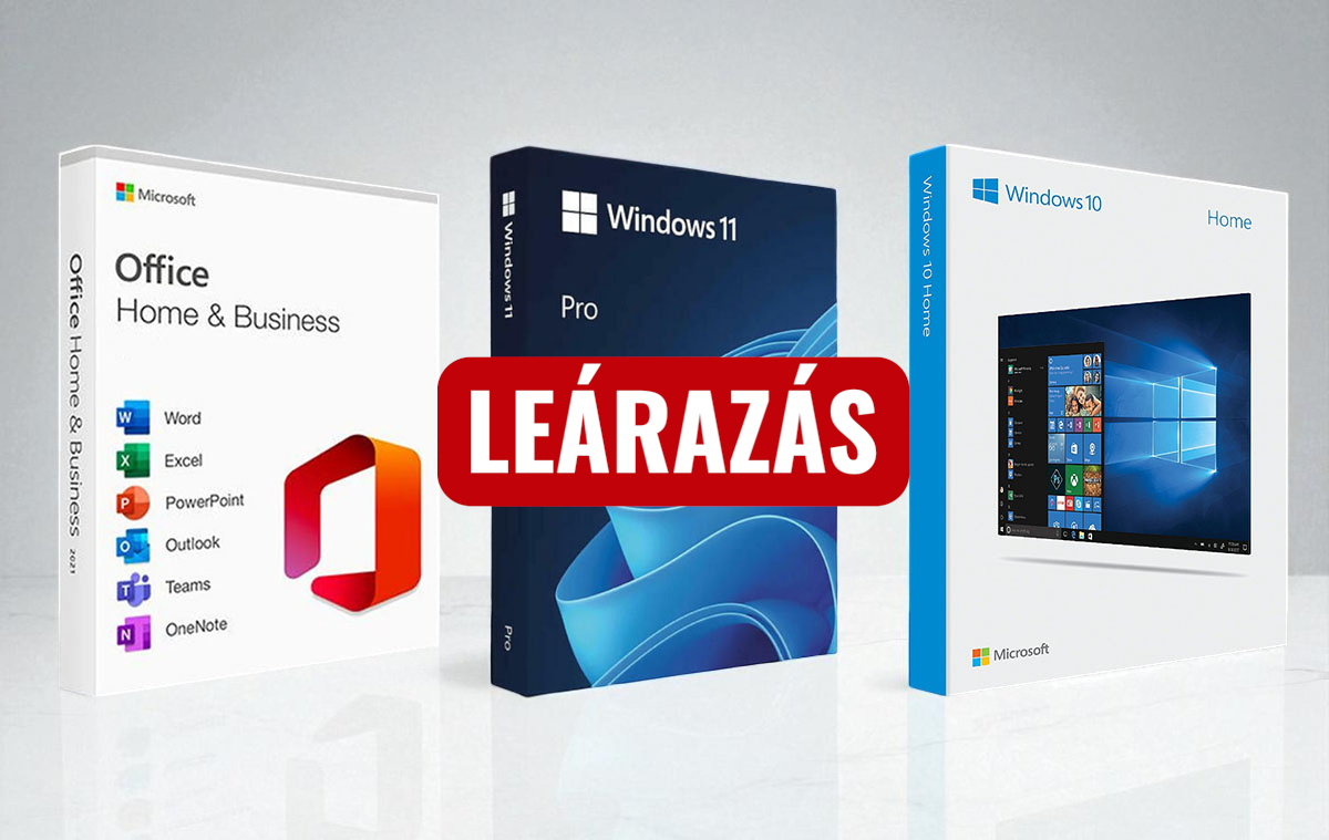 Masszív Windows és Office leárazás, az elérhető legjobb árak között