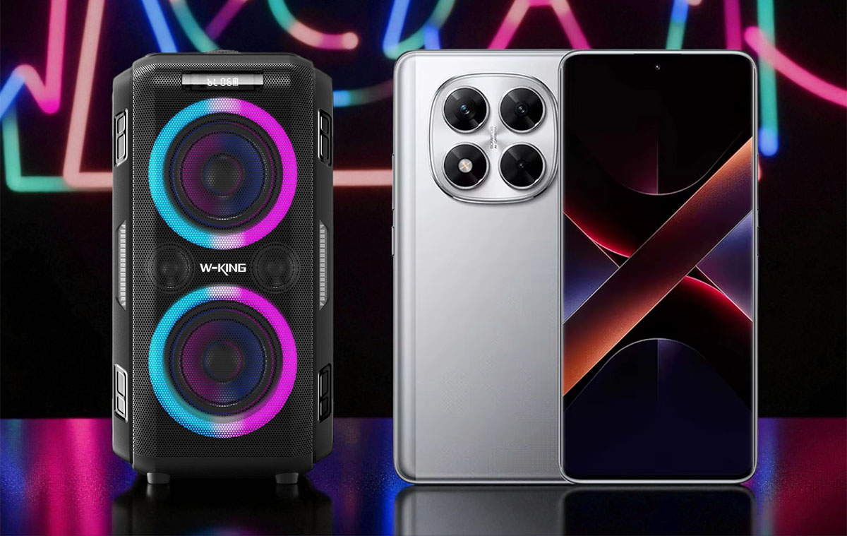 240W-os monstrum bluetooth hangszóró és egy elég komoly, de olcsó Xiaomi telefon