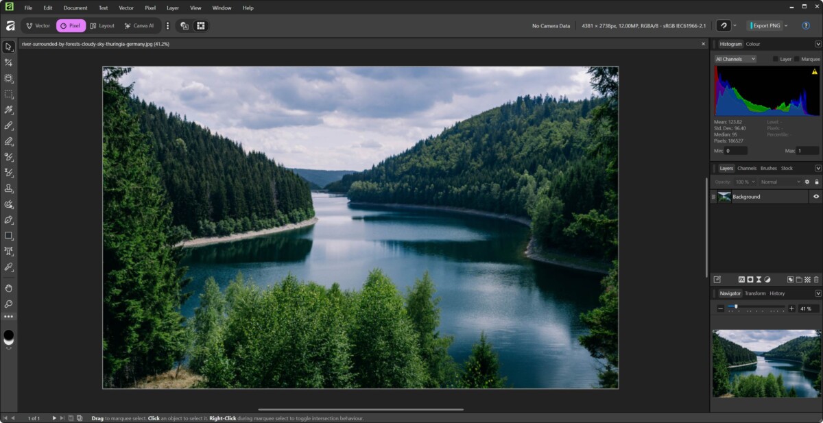 Affinity képszerkesztő