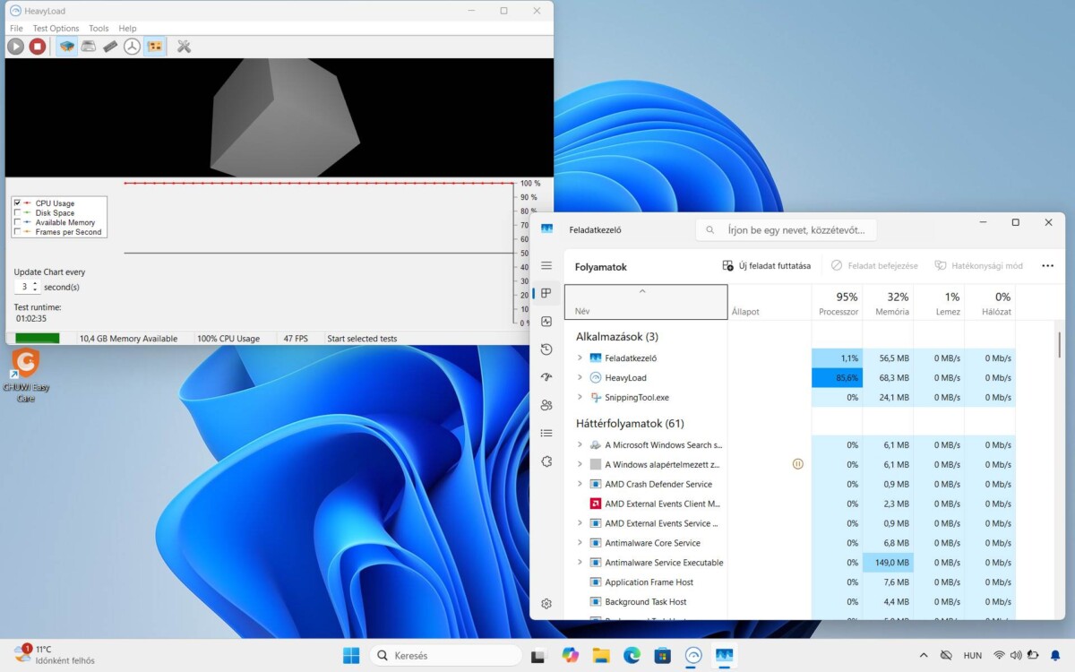 CHUWI CoreBook Plus laptop thermal throttling