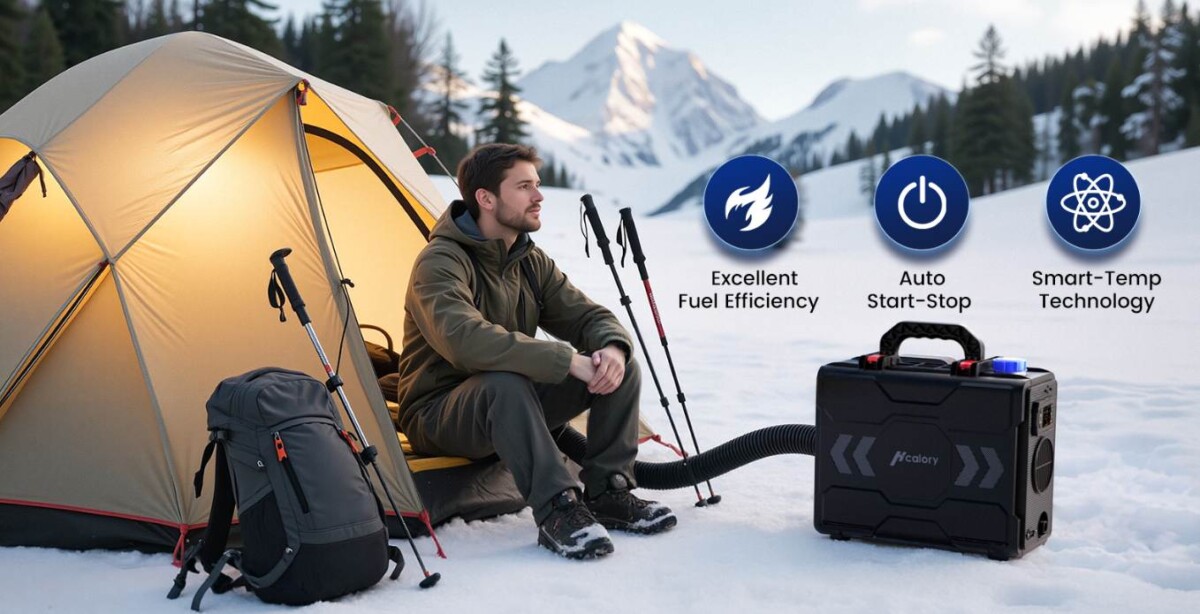 HCALORY TB2S okos fűtés