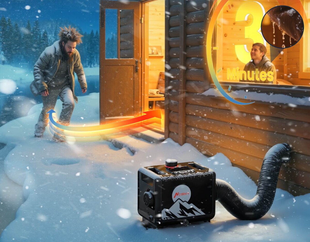 HCALORY TB MAX 8KW fűtés