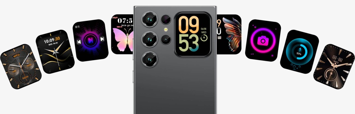 Oukitel C62 Pro hátlapi kijelző