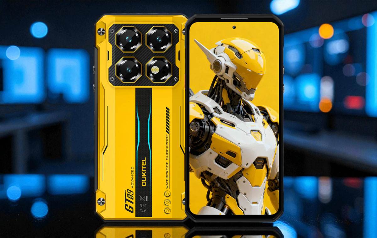 Oukitel WP60 sárga színben