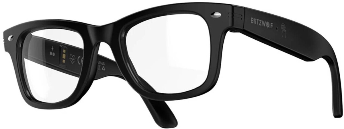 Pulzusmérős okos AI szemüveg testhőmérséklet méréssel