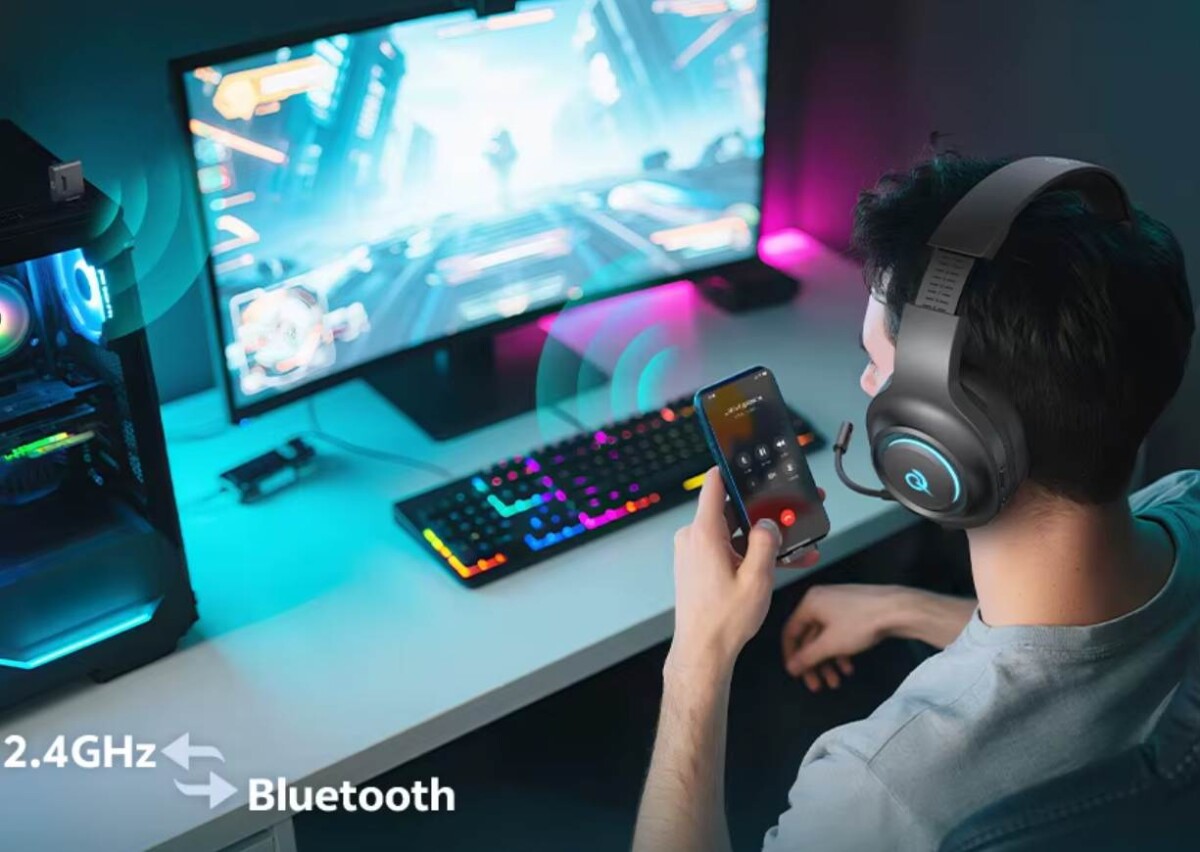 QCY Heroad V200 dual kapcsolat