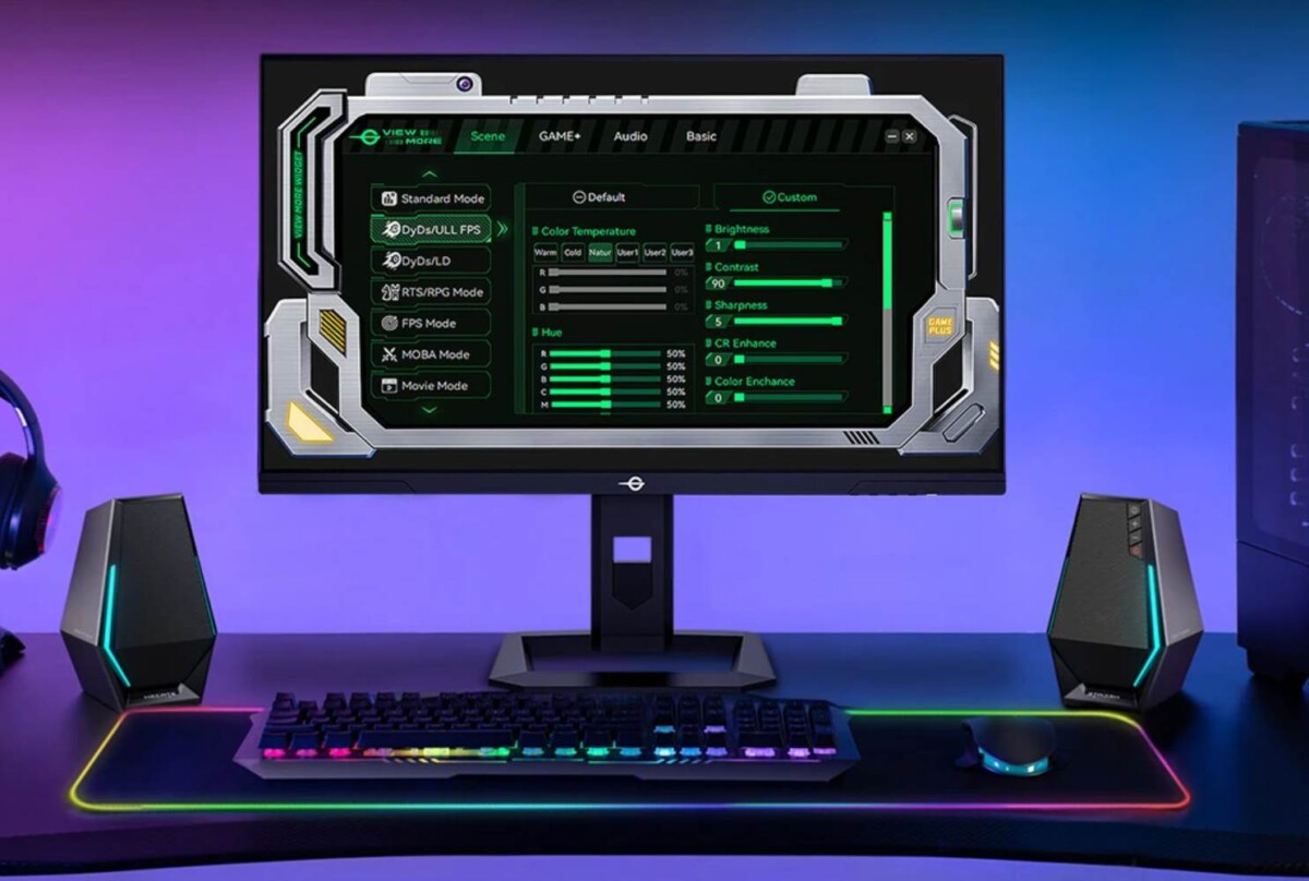 TITAN ARMY P275MV PLUS beállítás egérrel