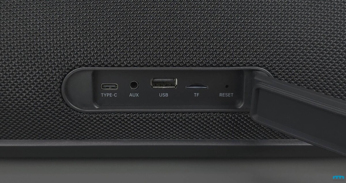 Tronsmart Bang 2 bluetooth hangszóró bemenetek