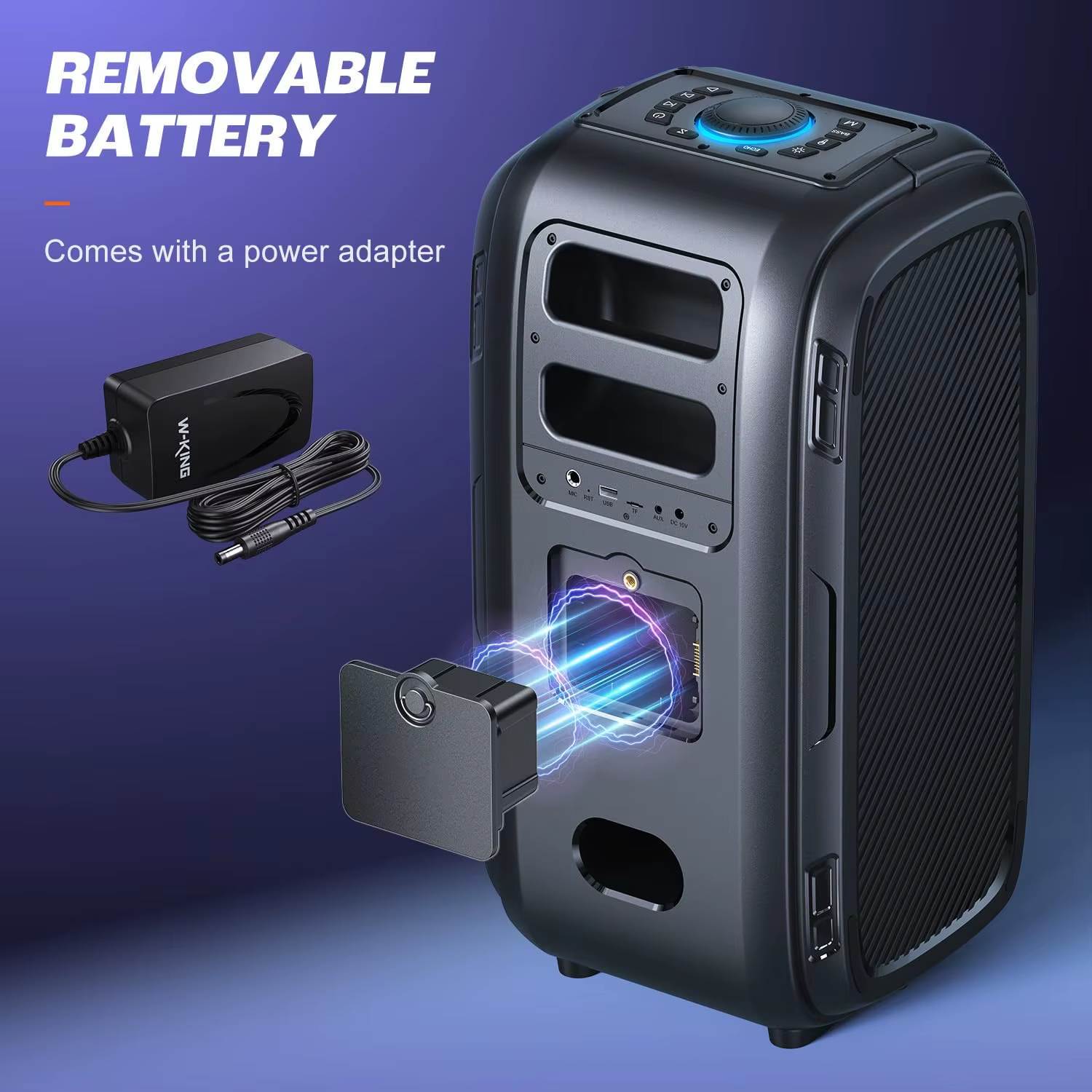 W-KING T9 PRO cserélhető akkumulátor