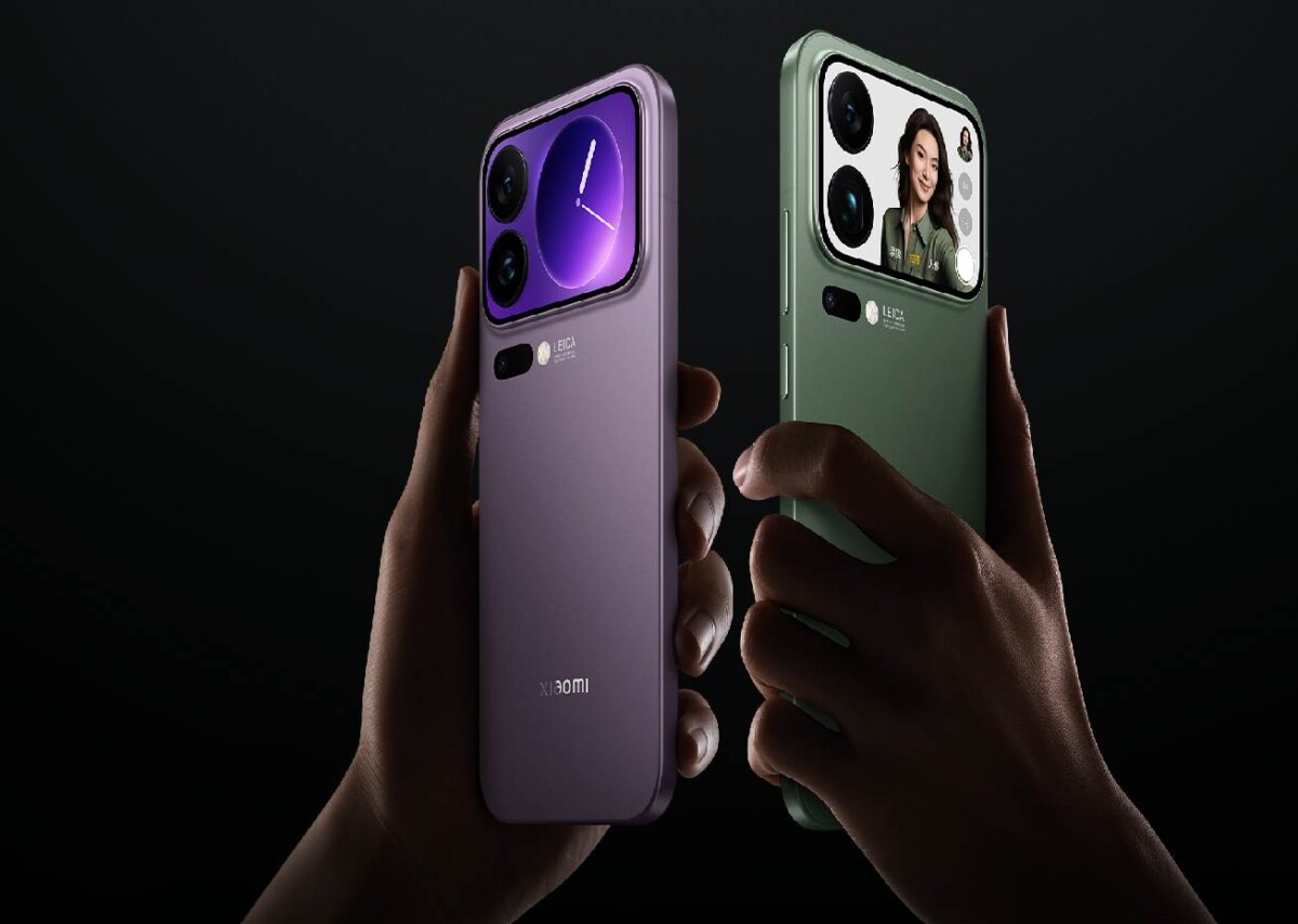 Xiaomi 17 Pro hátlapi kijelző