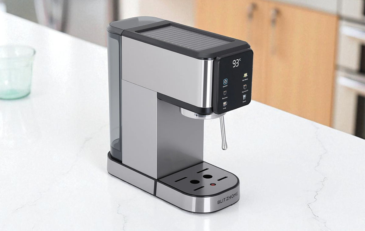 A BlitzHome CM5520 modern és profi kávéfőző olcsón adja a minőséget otthon is
