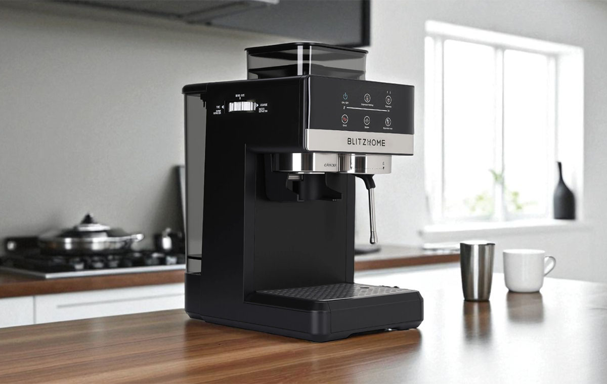 BlitzHome CM5520 kávéfőző beépített darálóval