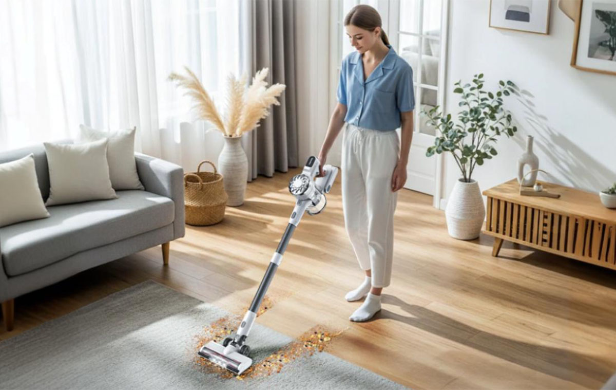 Ezzel az olcsó vezetéknélküli porszívóval sokkal egyszerűbb a takarítás