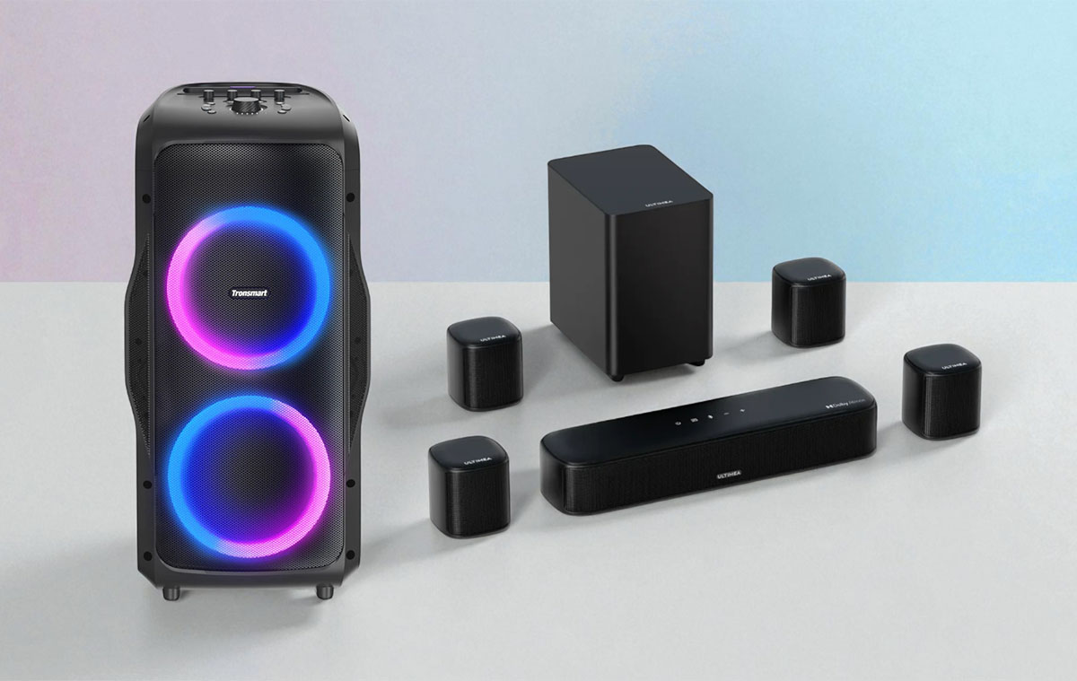 Mára van ultraolcsó és ütős 7.1 Dolby Atmos hangrendszer és egy brutál bluetooth hangfal