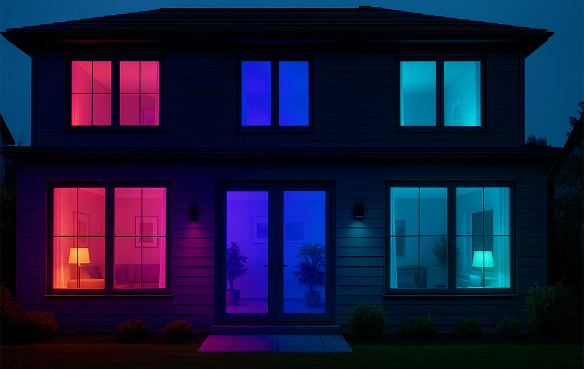 Okos világítás teszt - színes is lehet, hang vezérléssel, pár forintból