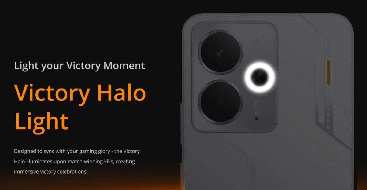 realme 14 fény gyűrű