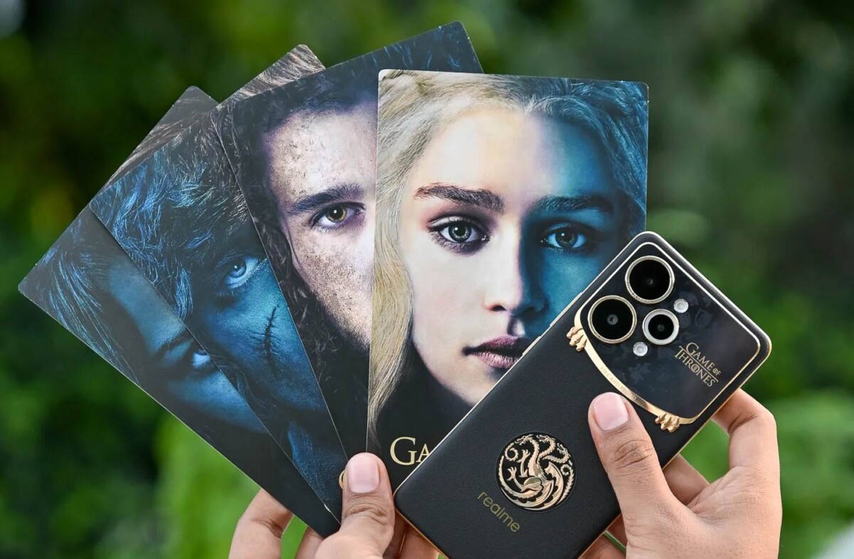 realme 15 Pro Game of Thrones Edition csomag tartalma