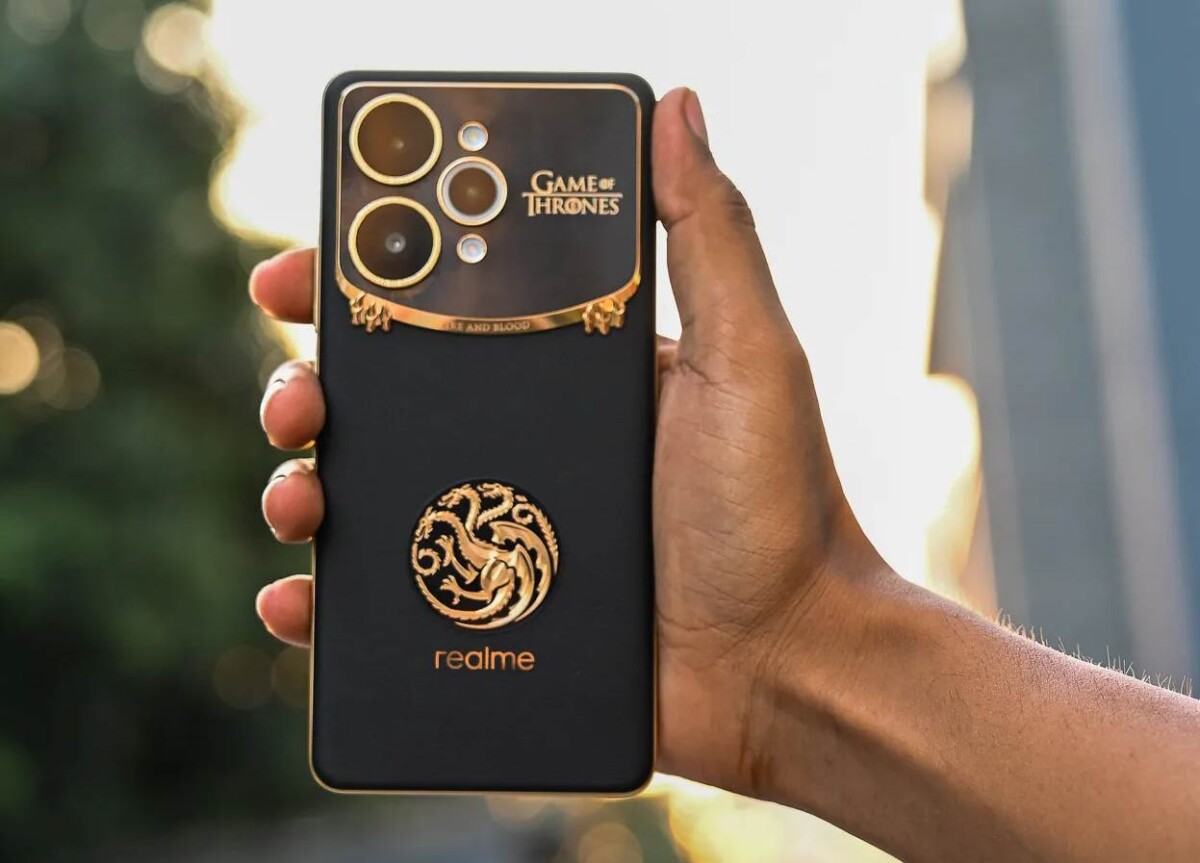 realme 15 Pro Game of Thrones Edition dizájn