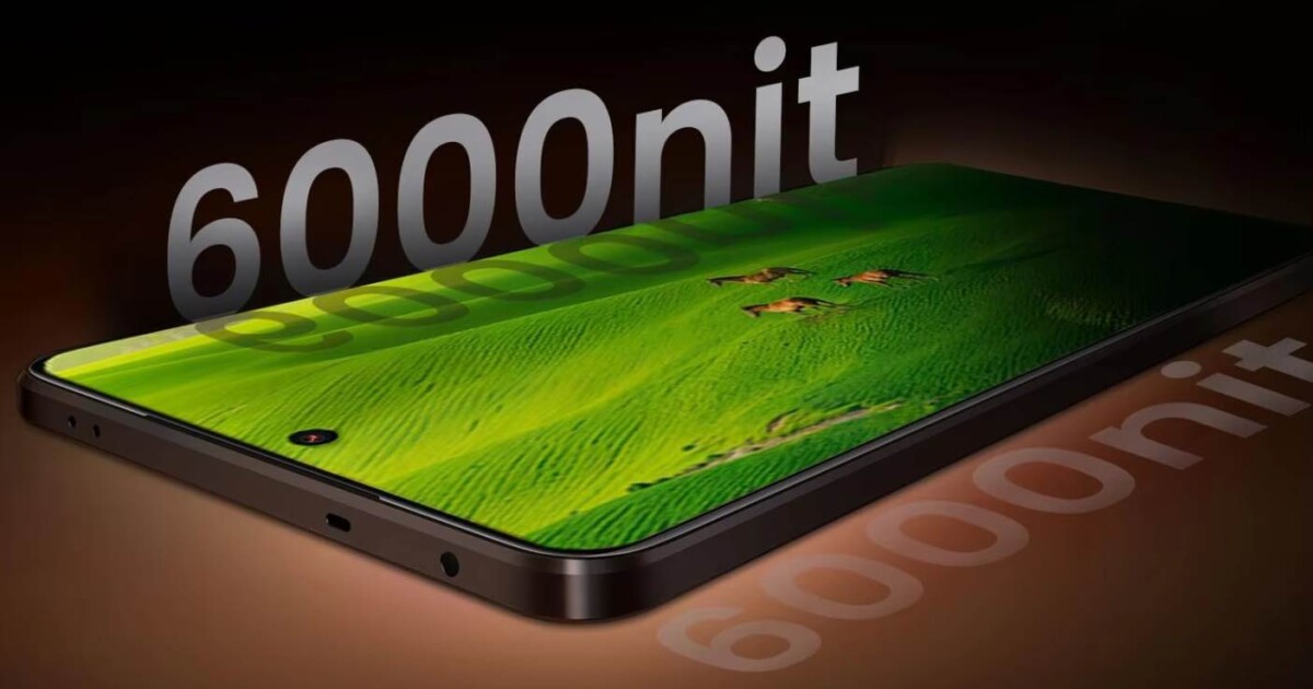 realme GT 7 kijelző