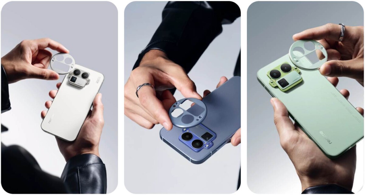 realme GT 8 Pro cserélhető kamerarész