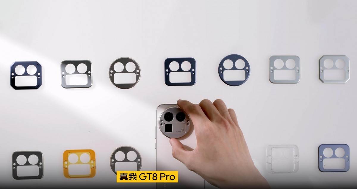 realme GT 8 Pro kamera dekoráció