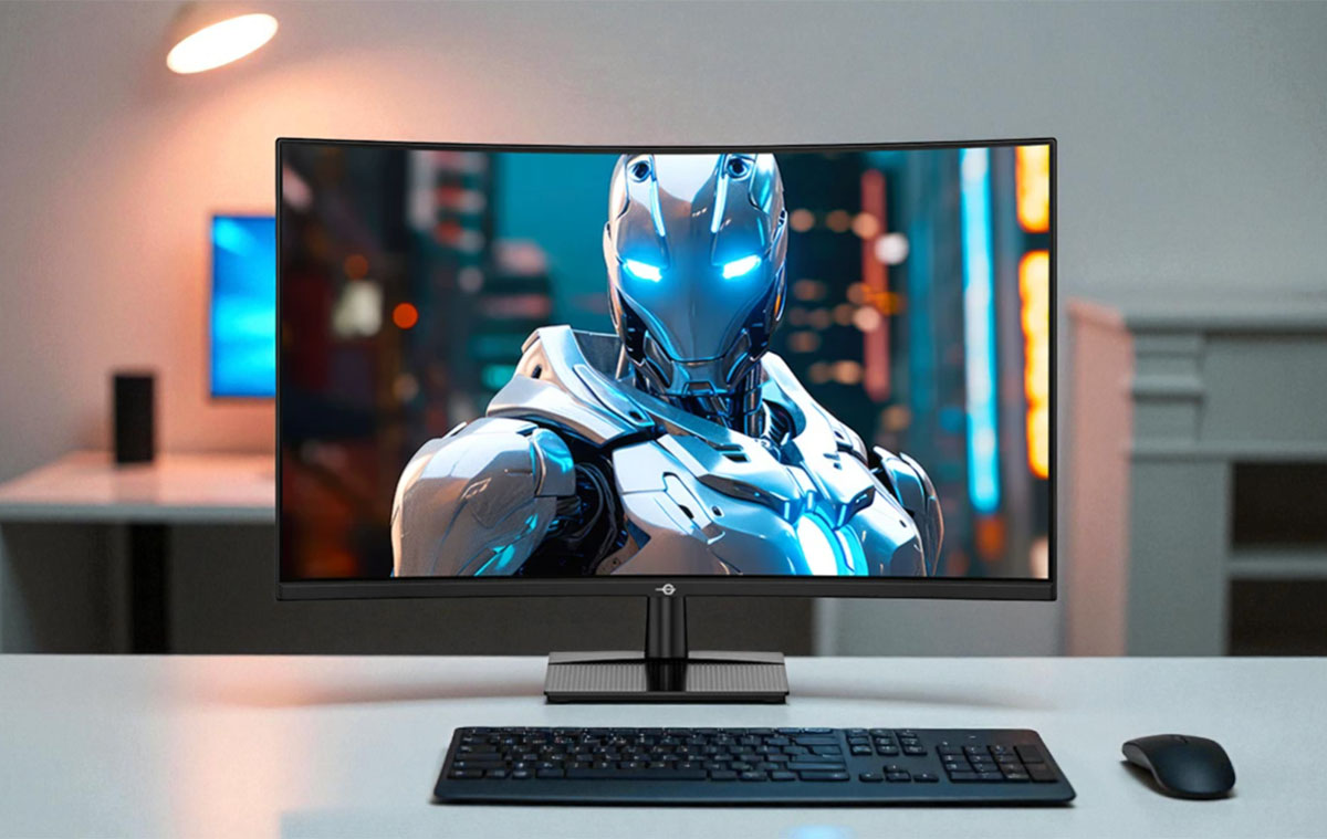 31.5" és 260Hz, 2K felbontással - ez az olcsó TITAN ARMY C32C1S gamer monitor