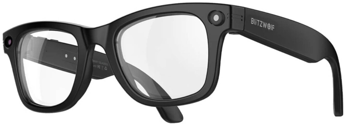 AI okos szemüveg átltátszó lencsével