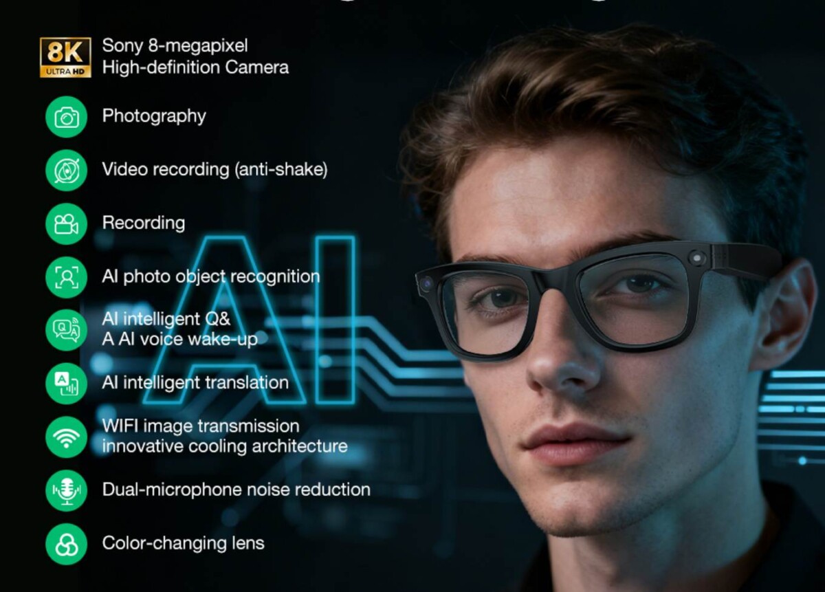 AI okos szemüveg funkciók