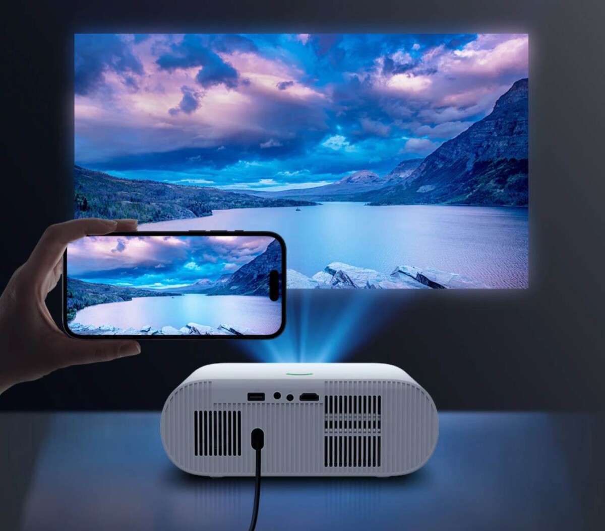 BlitzWolf BW-V5 Air projektor Chromecast