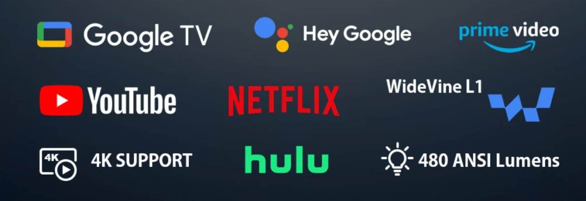 BlitzWolf BW-V5 Air projektor Full HD Netflix