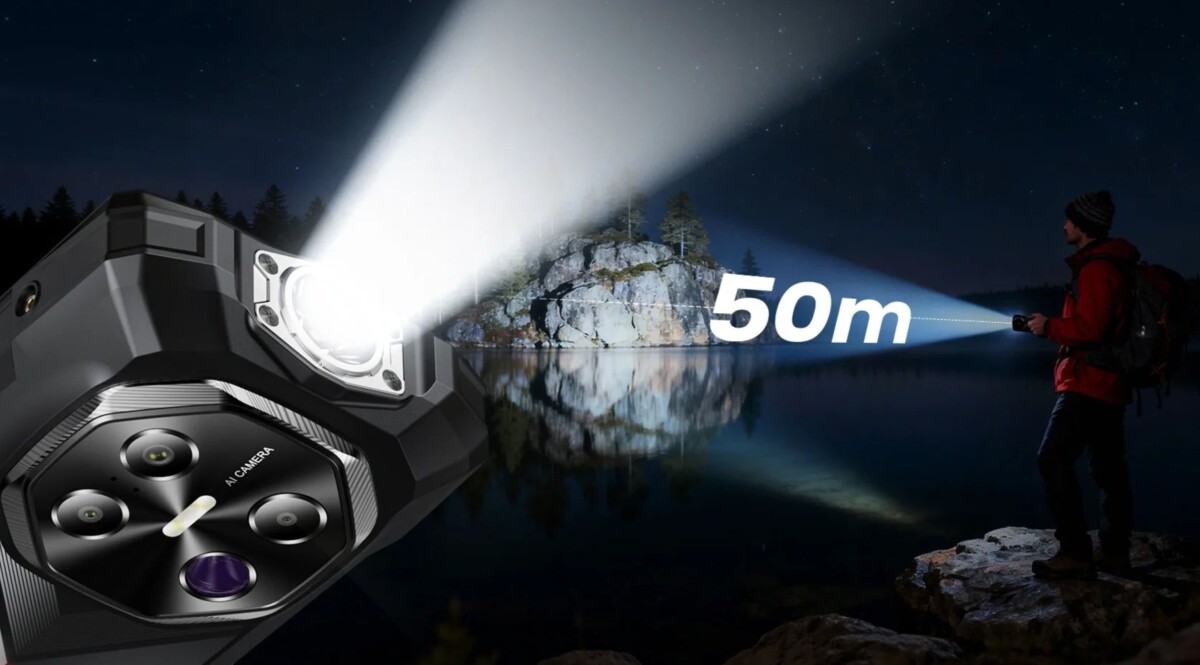 FOSSiBOT F113 lámpa