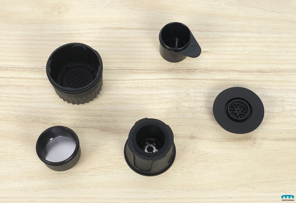 Hydrofast PO-100 akkumulátoros kávéfőző adapterei