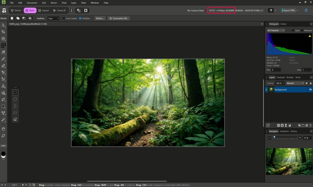 Ninkear N16 Pro képszerkesztés