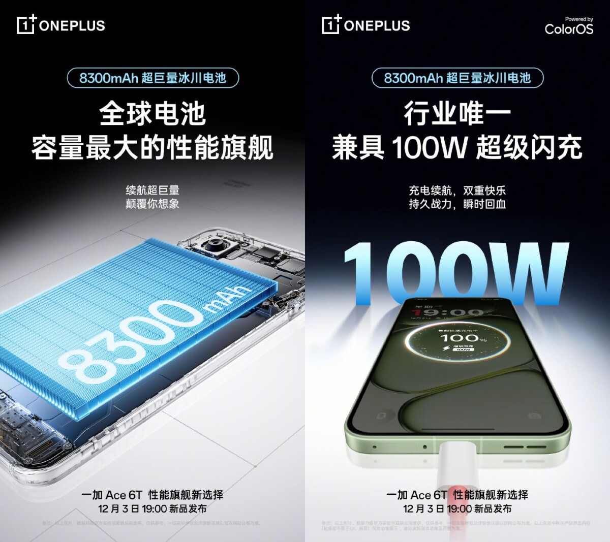 OnePlus Ace 6T akkumulátor