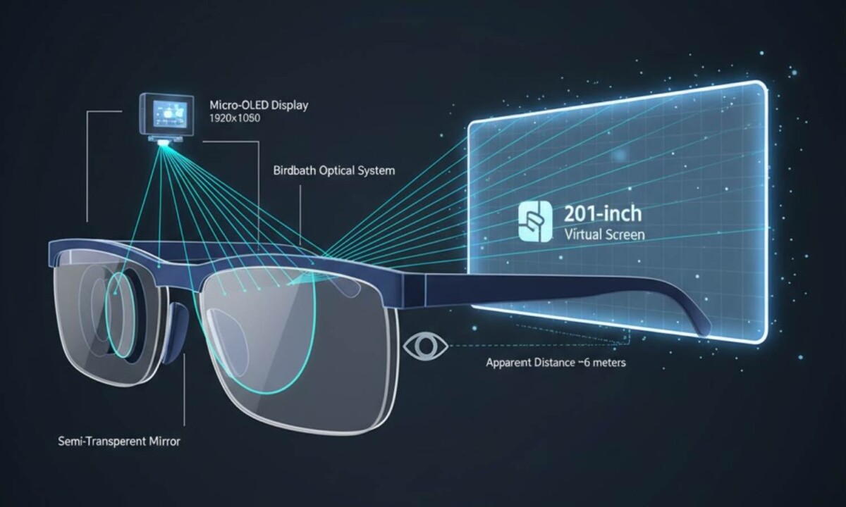 RayNeo Air 3S AR szemüveg működése