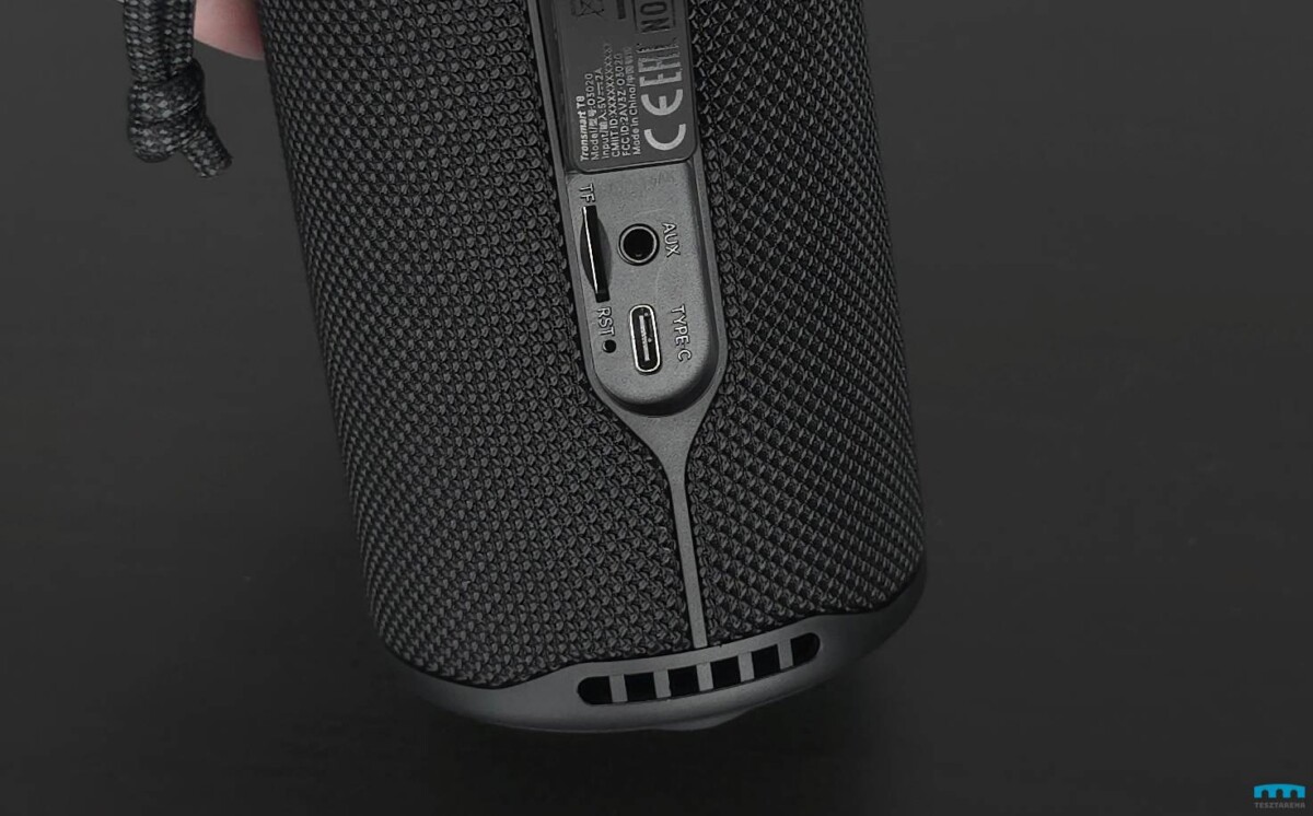 Tronsmart T8 bluetooth hangszóró bemenetek