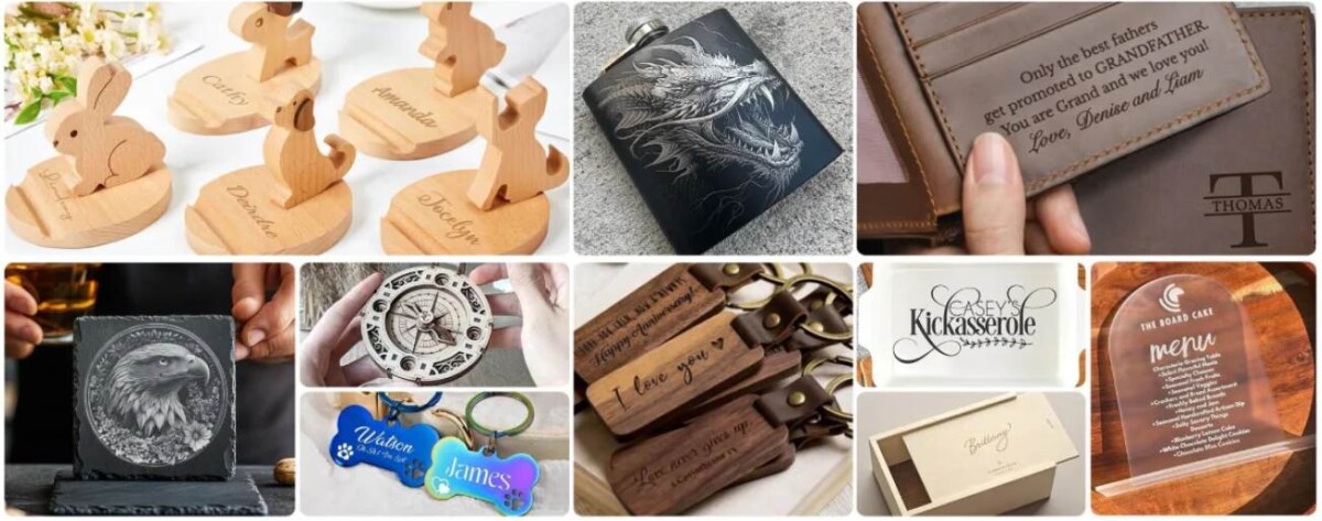 Twotrees TS1 lézer gravírozó fa papír bőr üveg